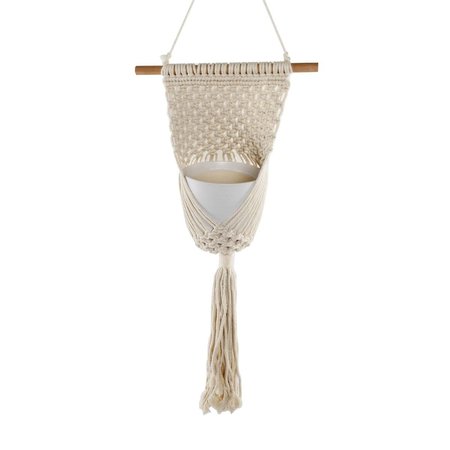 FLORA BUNDA 33 in Macrame Plant Hanger NT01